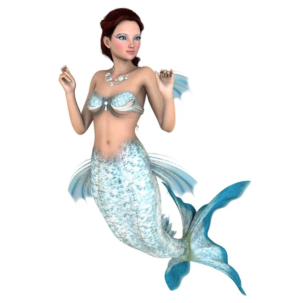 Sirena Representación Una Sirena — Foto de Stock