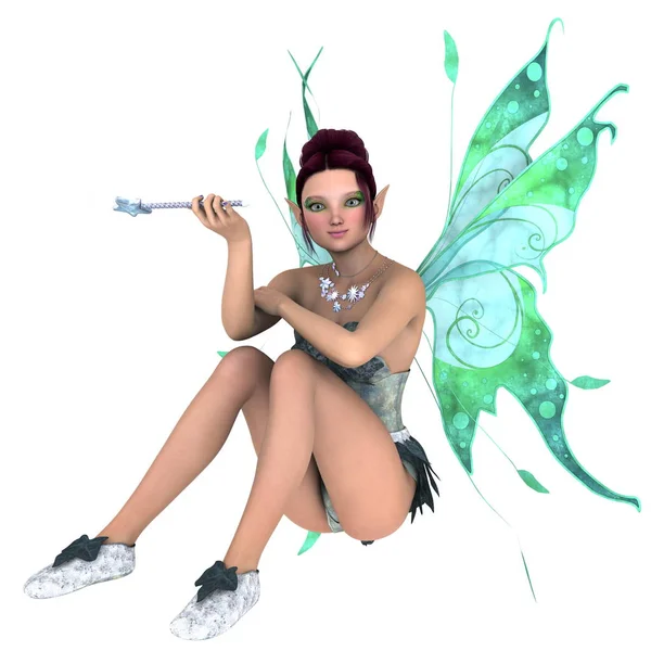 Fairy Darstellung Einer Fee — Stockfoto