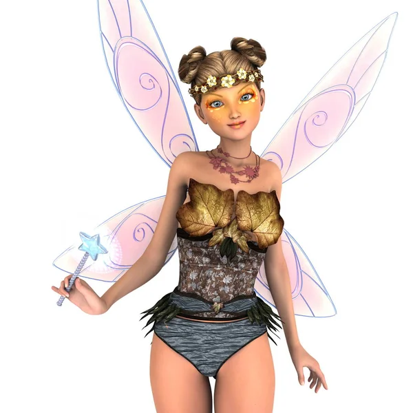 Fairy Rendering Fairy — Stock Photo, Image