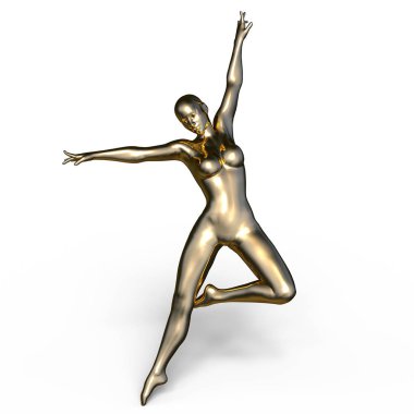 Kadın resim / 3d Cg render bir kadın görüntüsü.