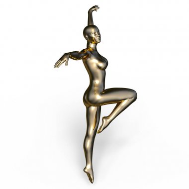 Kadın resim / 3d Cg render bir kadın görüntüsü.