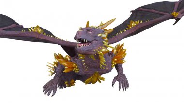 Dragon/3d Cg işleme bir ejderha.