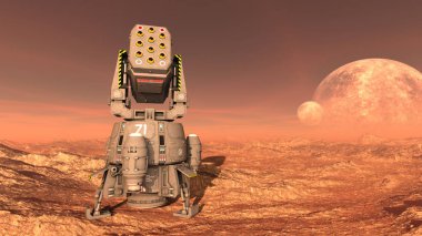 Lazer silah / lazer silah 3d Cg işleme.