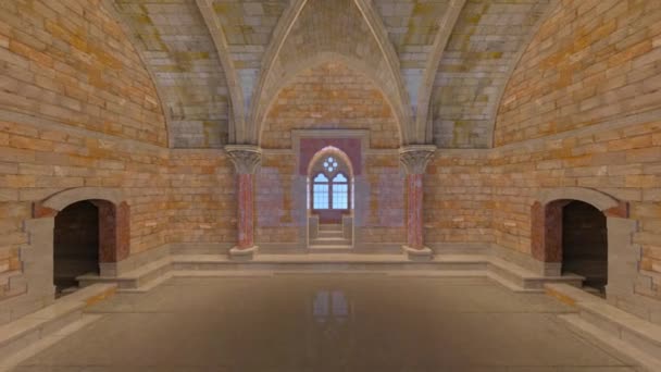 Rendering Chiesa Della Chiesa — Video Stock