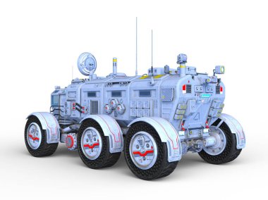 Uzay rover / 3d Cg işleme alanlarda Rover.