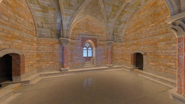 Kilise/3d Cg işleme Kilisesi.