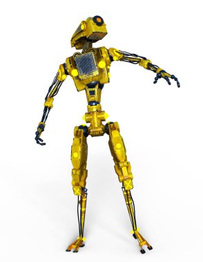 Robot / 3d Cg işleme bir robot.