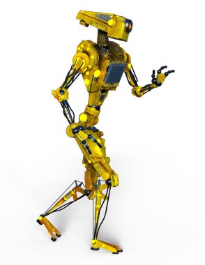 Robot / 3d Cg işleme bir robot.