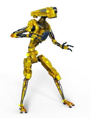 Robot / 3d Cg işleme bir robot.