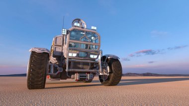 Uzay rover / 3d Cg işleme alanı Rover.