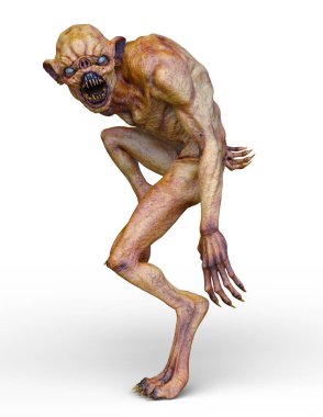 Canavar / 3d Cg işleme bir canavar.