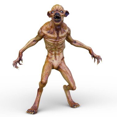 Canavar / 3d Cg işleme bir canavar.