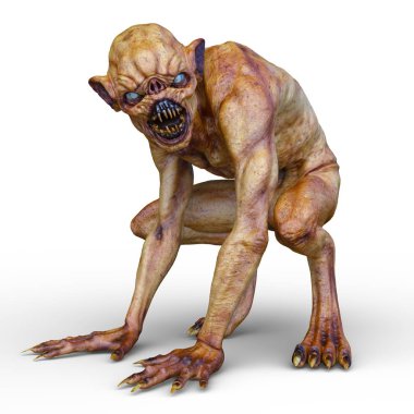 Canavar / 3d Cg işleme bir canavar.