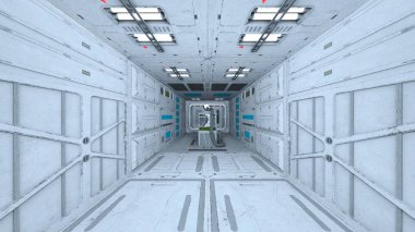 Uzay İstasyonu / 3d Cg işleme uzay istasyonu.