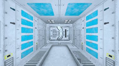 Uzay İstasyonu / 3d Cg işleme uzay istasyonu.