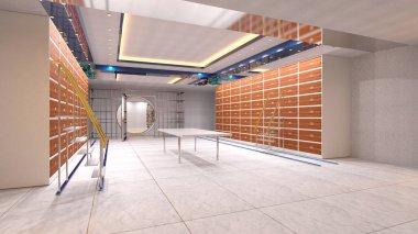 Tonoz Oda / tonoz Oda 3d Cg render.