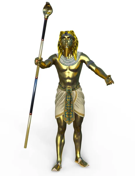 Farao Rendering Van Een Farao — Stockfoto