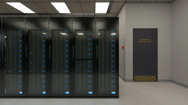 Supercomputing Center Rendering Supercomputing Center — Stock Photo, Image