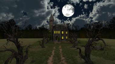 Konak / konak 3d Cg render.