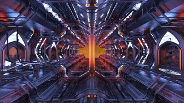 Uzay İstasyonu / 3d Cg işleme uzay istasyonu.