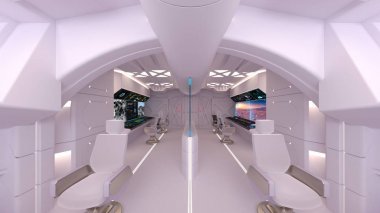 Kontrol odası / 3d Cg işlenmesini kontrol odası.