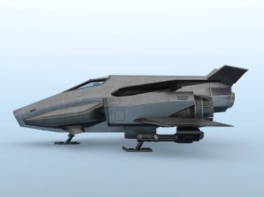 Avcı / bir Fighter 3d Cg işleme.