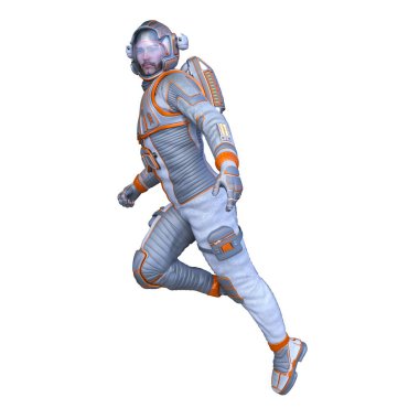 astronot 3D cg render