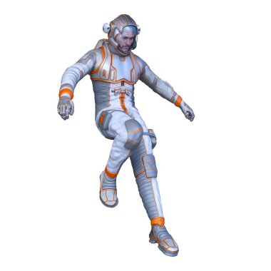 astronot 3D cg render