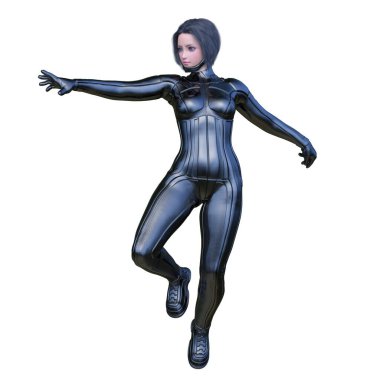 3D cg işleme kahraman 