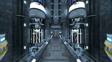 koridor oluşturma 3d cg işleme