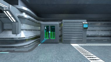 teknoloji alanı 3D CG render