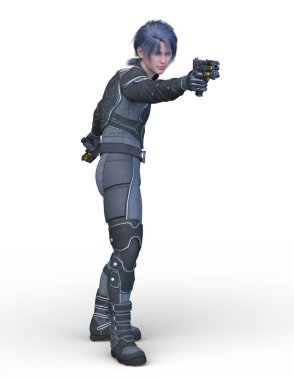 3D cg işleme kahraman