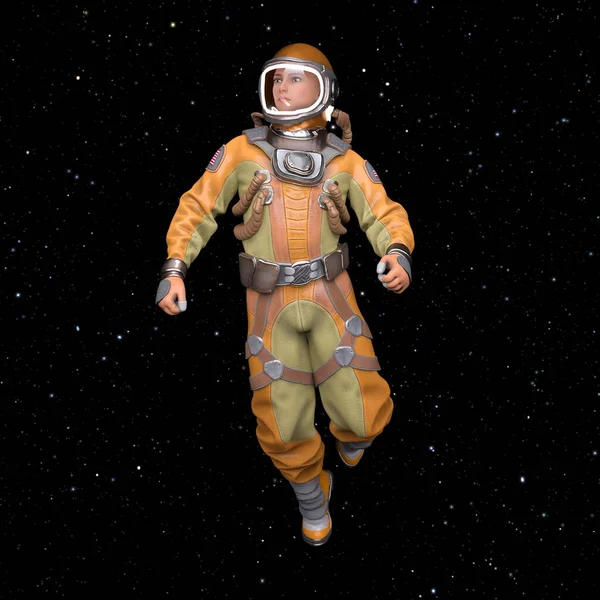 Astronot Render — Stok fotoğraf