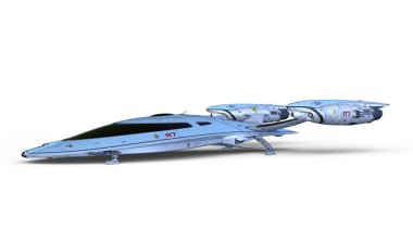 Uzay gemisi 3d cg render