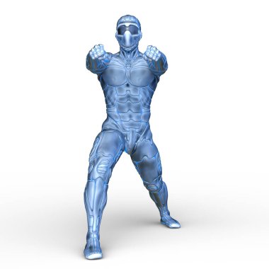 3D cg işleme kahraman