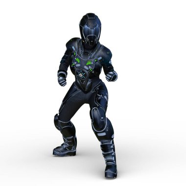 Süper kadın 3d cg render