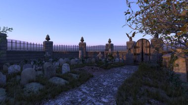 3d cg işleme mezar
