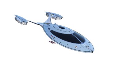 Uzay gemisi 3d cg render