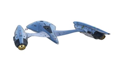 Uzay gemisi 3d cg render