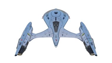 Uzay gemisi 3d cg render