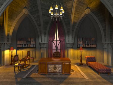 Manastırın 3d CG Hazırlaması