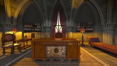 Manastırın 3d CG Hazırlaması