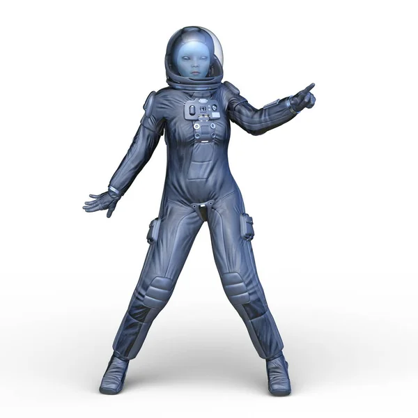 Spaceman Render — Stok fotoğraf