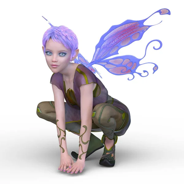 Rendering Fairy — Stock Photo, Image