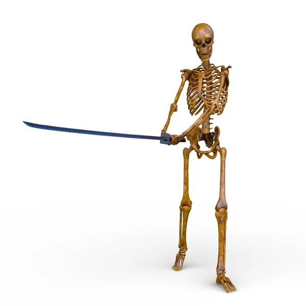 Darstellung Des Skeletts — Stockfoto