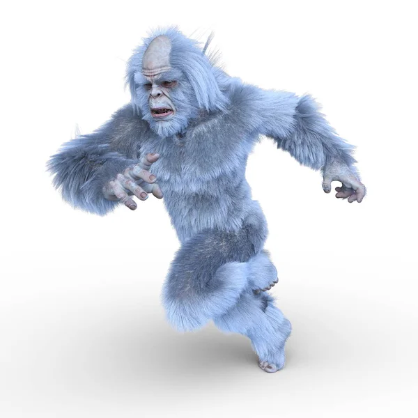 Återgivning Gorilla Monster — Stockfoto