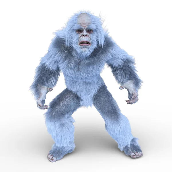 Återgivning Gorilla Monster — Stockfoto