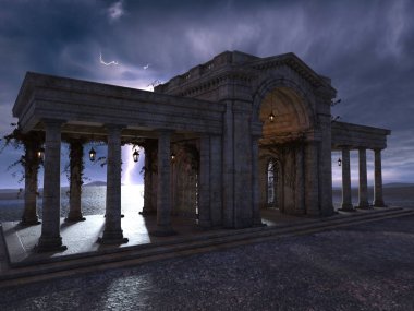 Eski binaların 3d CG oluşturulması