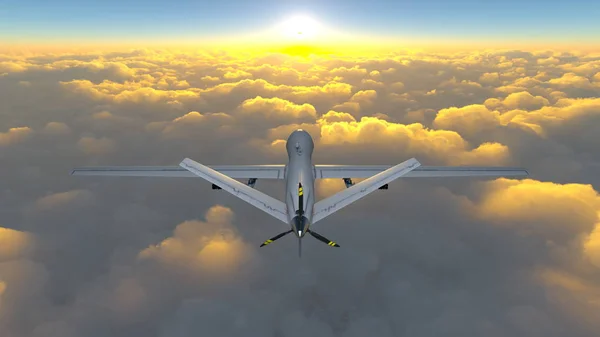 Rendering Airplane — Stock Photo, Image