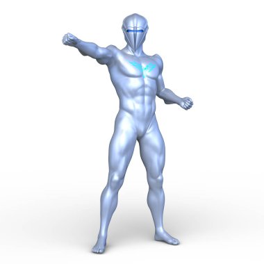 3D cg işleme kahraman